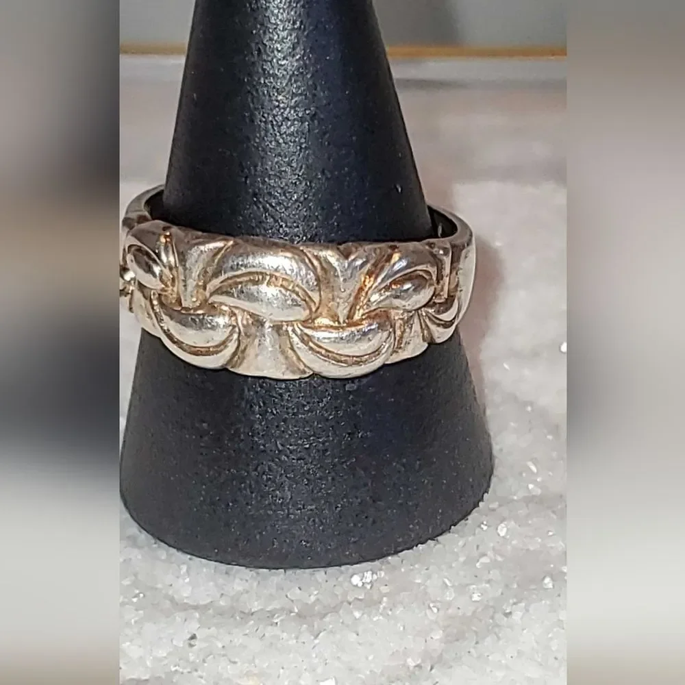 Vintage Turkey Designer Atasay Kuyumculuk 925 Silver Ring